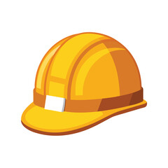 Construction helmet different color vector art illustration