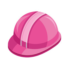 Construction helmet different color vector art illustration