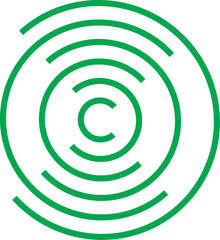 Green Color Circle.eps