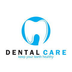 Dental logo Template vector illustration