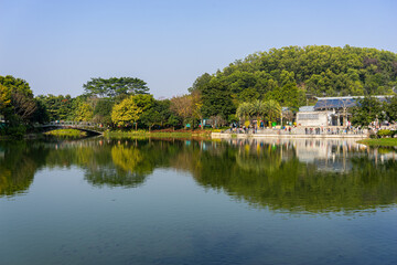 Fototapeta premium Huizhou Botanical Garden, Huizhou, China