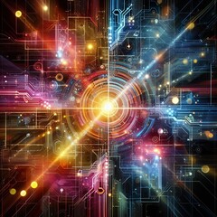 Obraz premium Advancing AI and IoT Integration: Revolutionizing Smart Technologies for Future Innovation 