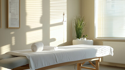 Fototapeta premium Effective Physiotherapy for Pain Relief and Mobility Improvement