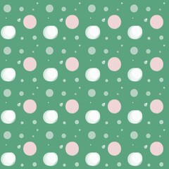 seamless polka dots pattern