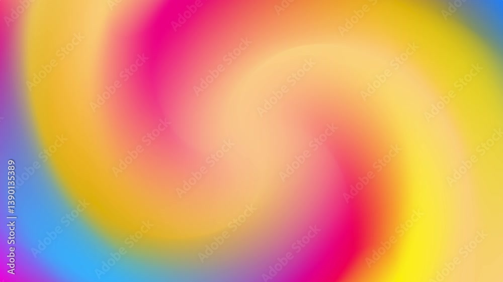 Poster abstract vibrant background with radial gradient. dynamic swirling effect. perfect for modern design