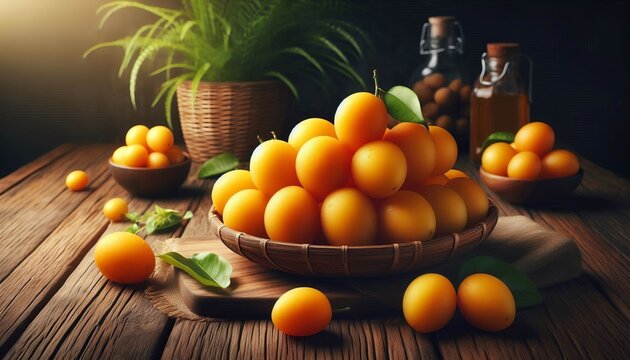 Rambai &ndash; A small oval fruit with a yellow skin and juicy mildl