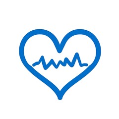 Heartbeat graphic design