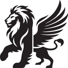 Tiger Eagle Hybrid Logo Vector