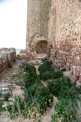 castle ruins in the south of spain