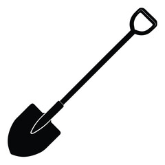 shovel isolated on white background