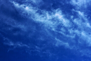 Obraz premium The sky with clouds.