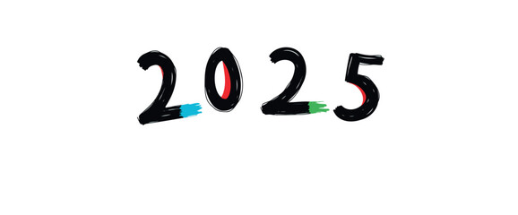 2025: a bold colorful new year