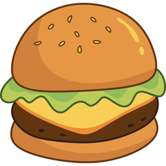 Hamburger Illustration
