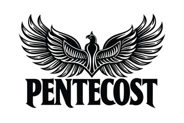 Obraz premium pentecost flyer