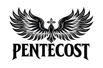 Obraz premium pentecost flyer