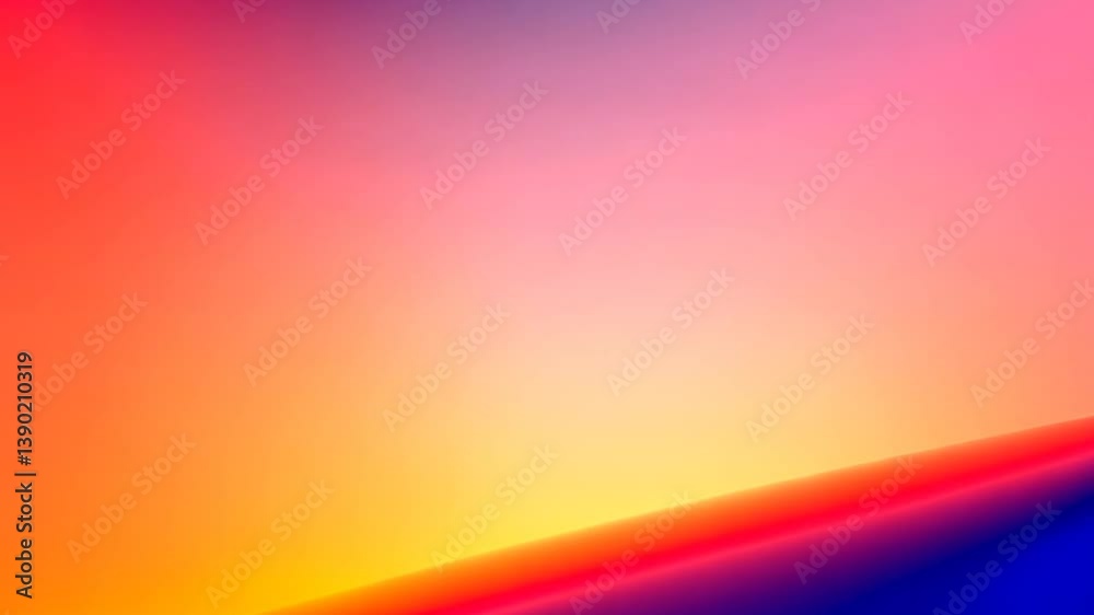 Poster soft gradient background with blended hues for serenity generative ai