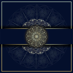 luxury mandala design, relaxing and easy mandala art for tattoo design,Mandala silhouette vector with colorful background mandala pattern Beautiful pattern on a red background. Vector mandala template