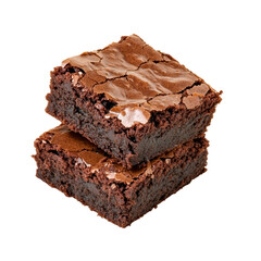chocolate cake isolated on transparent or white bakcground