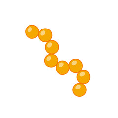Glycolipid cell vector illustration. Structure of cell membrane.