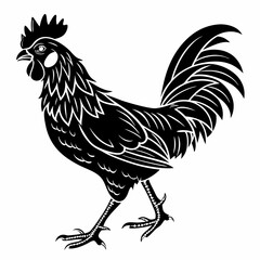 Chicken silhouette