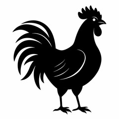 Chicken silhouette