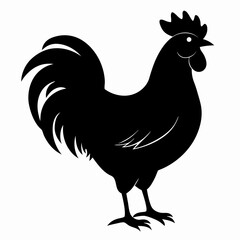 Chicken silhouette