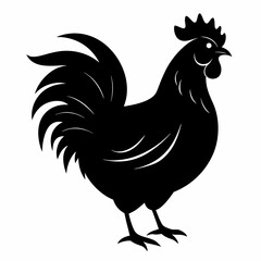 Chicken silhouette