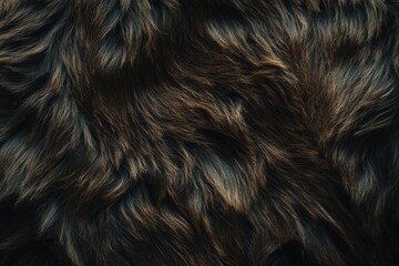 Fototapeta premium Soft brown animal fur creates a warm, textured background, ideal for nature or wildlife-themed projects