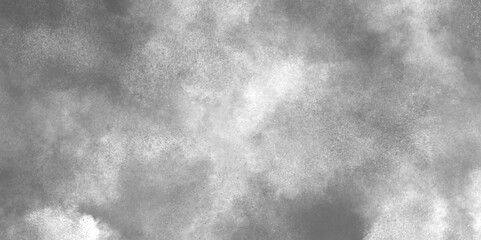 Abstract Gray and white background. Gray powder explosion on white background. Rough grainy grunge texture.