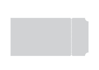 vector template theater, cinema ticket . Coupon, discount voucher mockup. Movie, carnival blank ticket . Concert, event, festival paper admit layout.