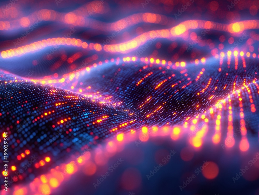 Aufkleber bokeh effect background