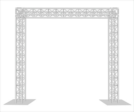 Speaker cabinet hanging truss.,Stage truss frame.