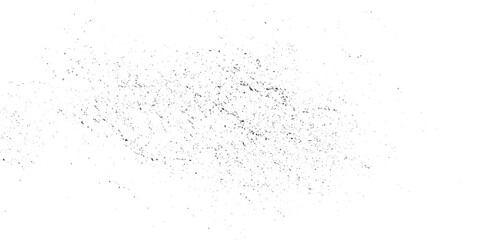 Black dust isolated on transparent background. Texture grunge background spray effect White light glow effect particle stars isolated on transparent background 