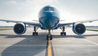 Airplane on Runway