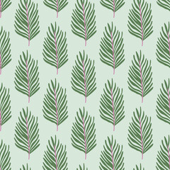 Leaf Seamless Pattern Design with background