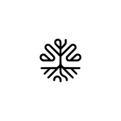 Minimalist Tree Logo: Clean, Modern, Organic Design
