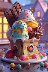 chocolate easter bunny