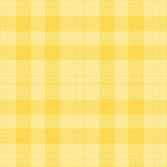 Plaid pattern seamless. Rustic light gold & Rich dark cream Tartan Fabric Design. 