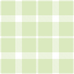 Light white Seamless Tartan with Warm eggshell accents Fabric Design