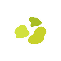 Green mold, poisonous spores. Vector illustration.