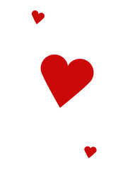 playing card heart