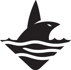 Shark Head Logo Vector
