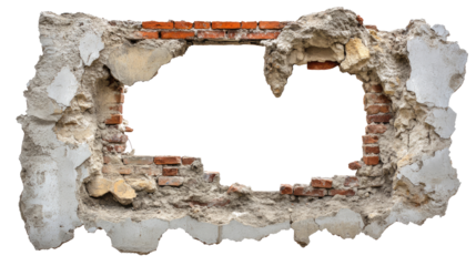 frame made of shells