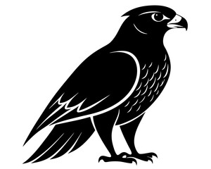 Falcon Silhouette Vector Design, Falcon SVG, Falcon Icon