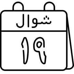 19th Shawwal Icon
