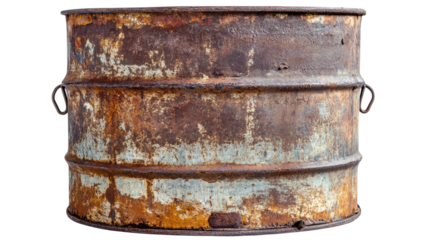 old rusty bucket