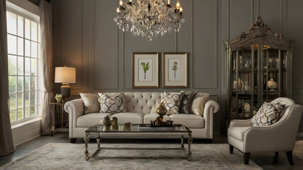 interior of a luxury bedroom