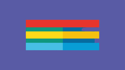 Equal Sign with Colors An equal sign made of rainbow colors to emphasize the fight for equality for LGBTQ individuals.