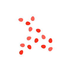 Cytokines cell icon. Vector illustration.