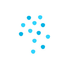 Cytokines cell icon. Vector illustration.